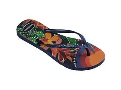 Chinelo Havaianas Slim Tropical Marinho/Marinho Tam 39-40 - 1