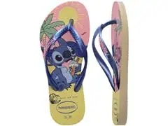 Chinelo Havaianas Kids Slim Disney Fc Buttercream Tam 29-30 - 4