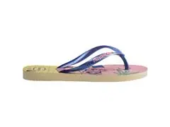 Chinelo Havaianas Kids Slim Disney Fc Buttercream Tam 31-32 - 2