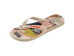 Chinelo Havaianas Top Naruto Areia/Areia Tam 35-36 - 5
