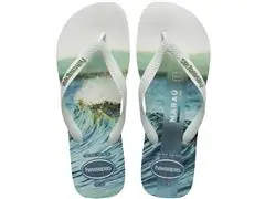 Chinelo Havaianas Top Surfer I Branco/Branco Tam 39-40 - 0