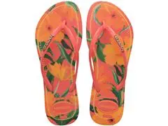 Chinelo Havaianas Slim Tropical Coral Tropical Tam 39-40 - 0