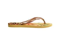Chinelo Havaianas Slim Tropical Amarelo Caja Tam 33-34 - 2