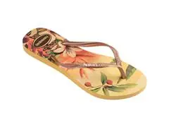Chinelo Havaianas Slim Tropical Amarelo Caja Tam 37-38 - 1