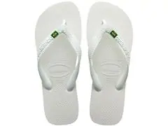 Chinelo Havaianas Brasil Branco Tam 39-40