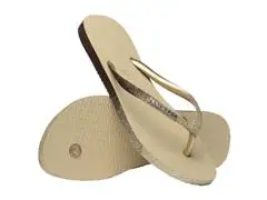 Chinelo Havaianas Slim Sparkle Me Areia Tam 39-40 - 2