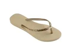 Chinelo Havaianas Slim Glitter Ii Areia Tam 41-42 - 1