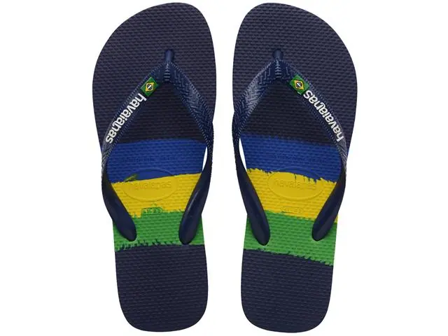 Chinelo Havaianas Brasil Tech Marinho