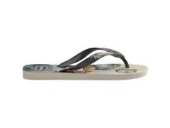 Chinelo Havaianas Harry Potter Bege Palha/Cinza Aco - 5