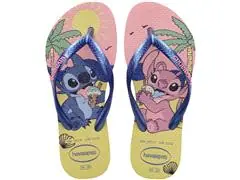 Chinelo Havaianas Kids Slim Disney Fc Buttercream - 0