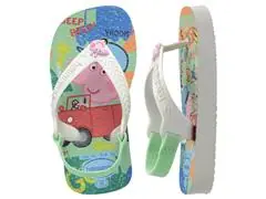 Chinelo Havaianas N.Baby Peppa Pig Branco/Branco - 3