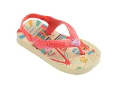 Chinelo Havaianas N.Baby Peppa Pig Buttercream/Coral - 1