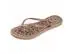 Chinelo Havaianas Slim Animals Rose Gold/Rose Gold - 5