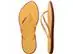 Chinelo Havaianas Slim Point Amaranto/Amarelo Caja - 4