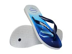 Chinelo Havaianas Top Herois Dc Branco/Marinho - 3