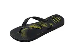 Chinelo Havaianas Top Herois Dc Preto/Preto/Preto - 5