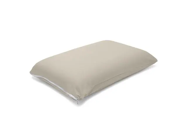 Capa Travesseiro Cama Malha Lisa 338 Trigo 1 Peça