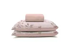 Jogo Cama Quen Basic Rolinho Est.Helena Rose 3pc - 3