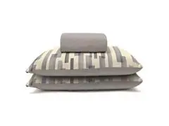 Jogo Cama Solteiro Basic Rolinho Est.Natan Grafite 2pc
