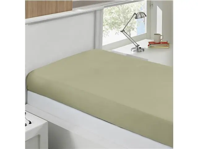 Lencol King Basic Rolinho Malha Liso 278 Verde Musgo 1pc