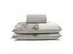 Jogo Cama King Basic Rolinho Est.Scarlet Cinza 3pc - 3