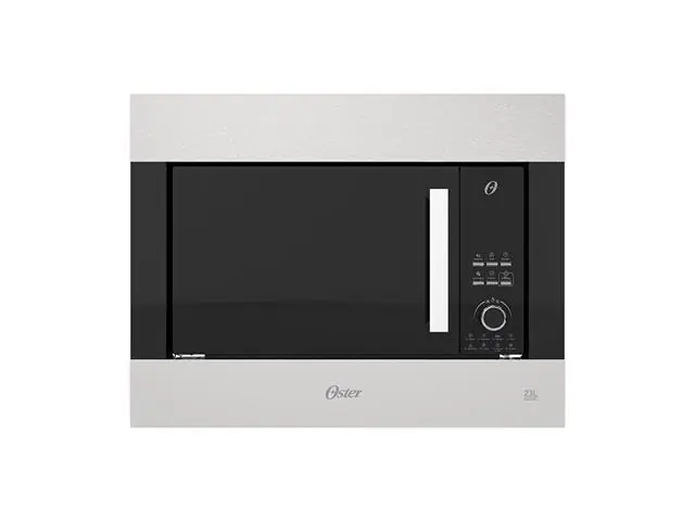 Forno Micro-ondas de Embutir 23L Oster Black Inox 110V