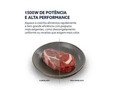 Forno Micro-ondas de Embutir 23L Oster Black Inox 220V - 4