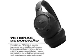 Fone de ouvido com Bluetooth JBLT730BTBLKBR (preto) - 3