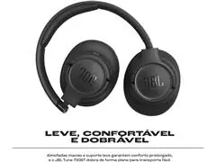 Fone de ouvido com Bluetooth JBLT730BTBLKBR (preto) - 4