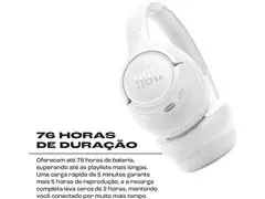Fone de ouvido com Bluetooth JBLT780NCWHTBR  (branco) - 3