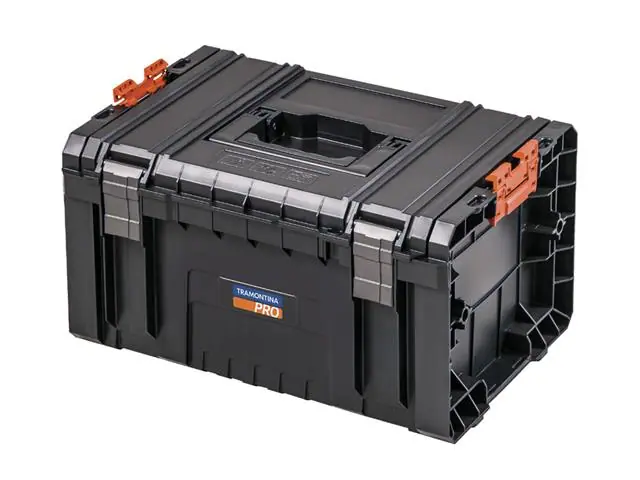 Caixa Plástica Modular Tramontina PRO com Bandeja Removível