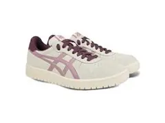 Tenis Asics Japan S Camurça Cream/Taro PurpleFem Tam 38