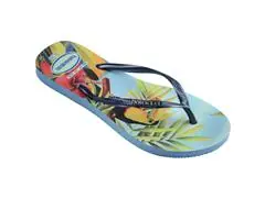 Chinelo Havaianas Slim Tropical Azul/Azul Tam 35-36 - 1