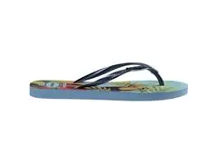 Chinelo Havaianas Slim Tropical Azul/Azul Tam 37-38 - 2