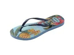 Chinelo Havaianas Slim Tropical Azul/Azul Tam 37-38 - 5