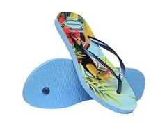 Chinelo Havaianas Slim Tropical Azul/Azul Tam 41-42 - 3
