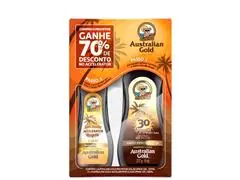 Estojo Protetor Solar Australian Gold FPS 30 237g + 125g