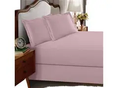 Jogo de Cama Solteiro Buettner Sonata Color Rosa 2 Peças - 4