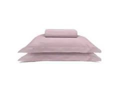 Jogo de Cama Casal Buettner Sonata Color Rosa 3 Peças