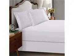 Jogo de Cama Solteiro Buettner Sonata Color Branco 2 Peças - 0