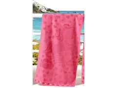 Toalha Infantil Buettner Unicórnio Rosa Chiclete 70x120 cm 1 Peça - 5