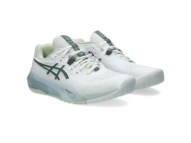 Tênis Asics Gel-Resolution X White/Monument Blue Fem Tam 35