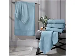 Kit Toalha Buettner Social Platine Azul - 2