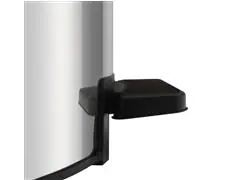Lixeira com Pedal Tramontina Loop em Aço Inox com Balde Interno 20 L - 2