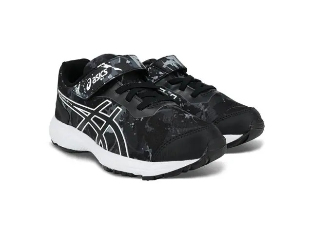 Tênis Asics Fantasy 4 Black/Real White Kids Tam 26
