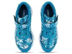 Tênis Asics Fantasy 4 Aegean Blue/White Kids Tam 26 - 6