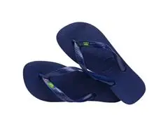 Chinelo Havaianas Brasil Marinho Tam 37-38 - 3