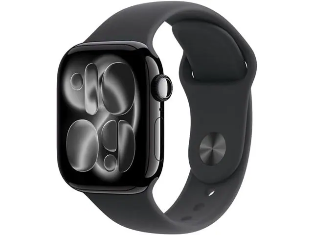 Apple Watch Series 11 46 mm Caixa de Alumínio Preto Brilhante com Puls