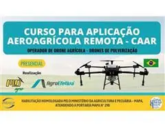 CAAR - CURSO PARA APLICAÇÃO AEROAGRÍCOLA REMOTA (Presencial) - 0