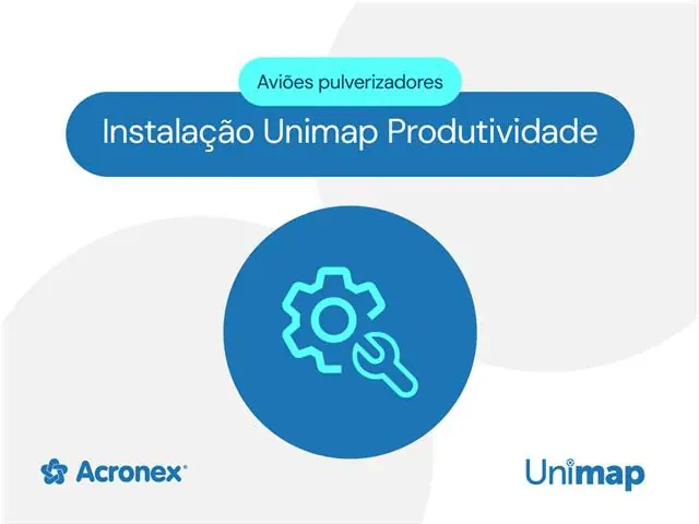 Instalação unimap produtividade aviões